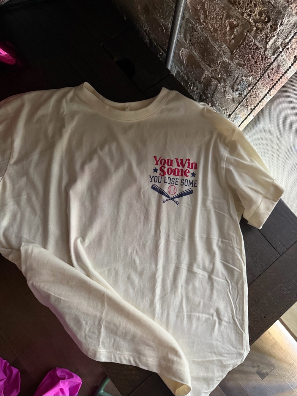 Maurices Morgan Wallen Cream Short-Sleeve Graphic Tee with song lyrics